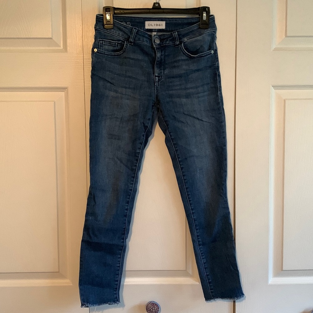 DL1961 Florence instasculpt cropped jeans